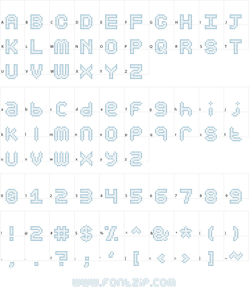 Disco Bling Font Character
